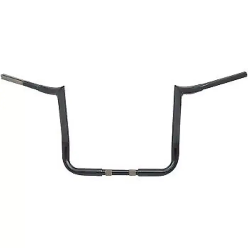 LA CHOPPERS LA-7352-13B Black 1-1/4" Prime Ape Hanger Bagger Handlebars