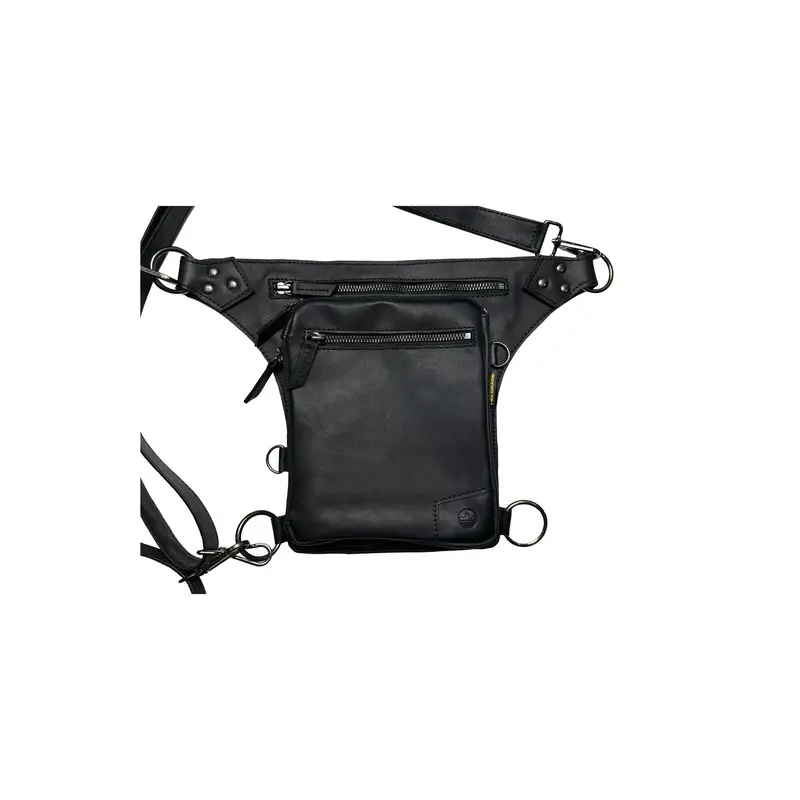 LEATHER HIP BAG
