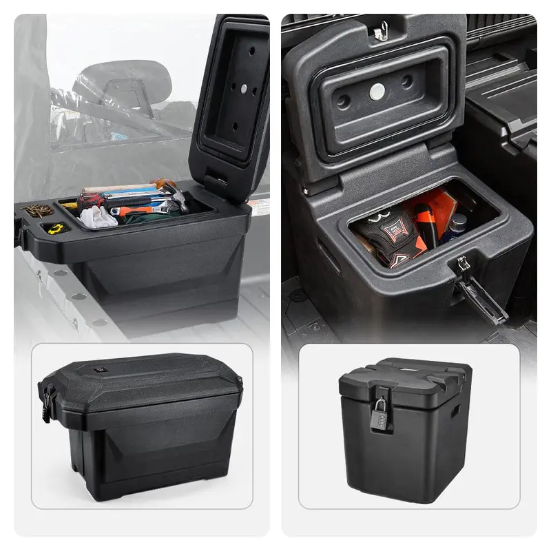 Big Size Cargo Box & Under Seat Storage Box for Polaris Ranger