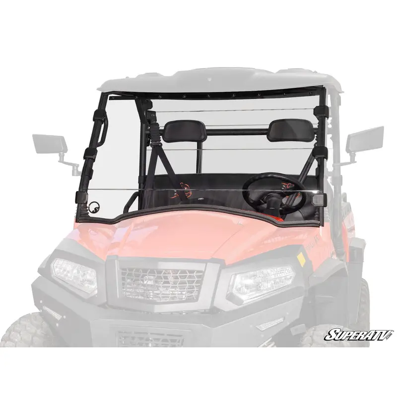 HiSun Sector Scratch-Resistant Full Windshield