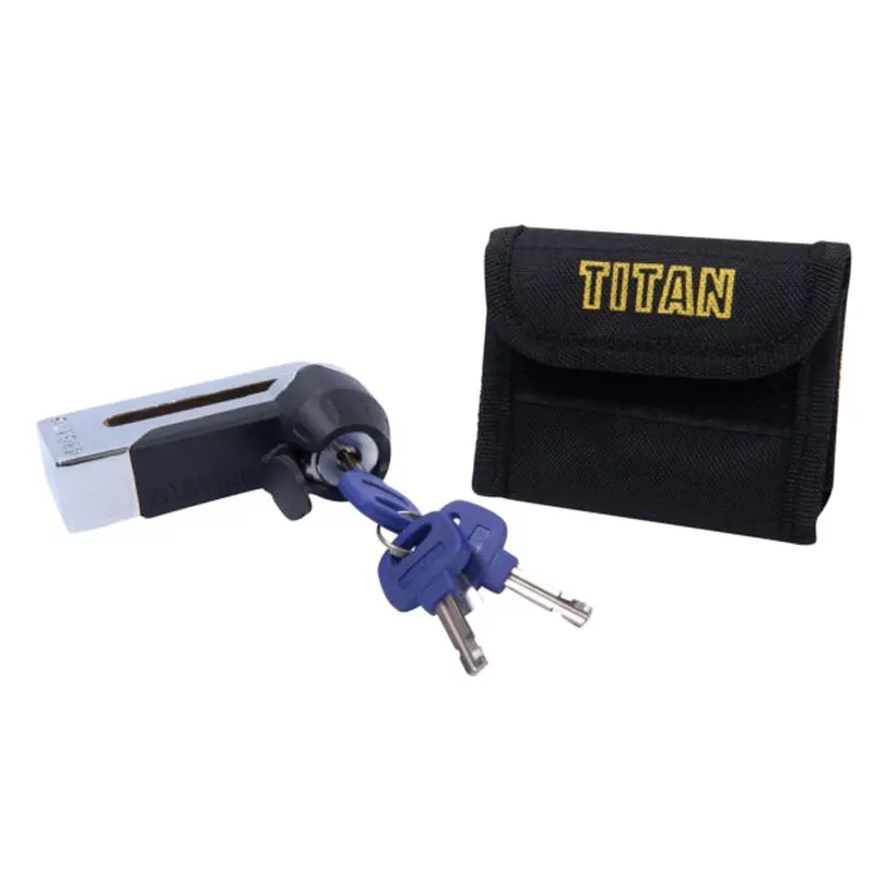 Bloque-disque robuste Titan argent