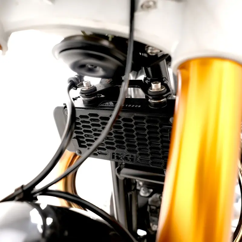 R&G Racing Black Oil Cooler Guard For 2023-2024 Norton Commando 961 Sport