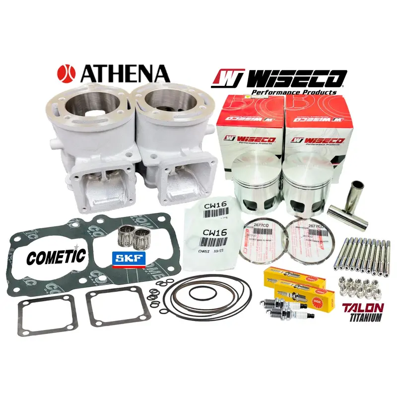 Banshee Ported Athena Big Bore Cylinder 68mm Top End With Porting Port Cylinders