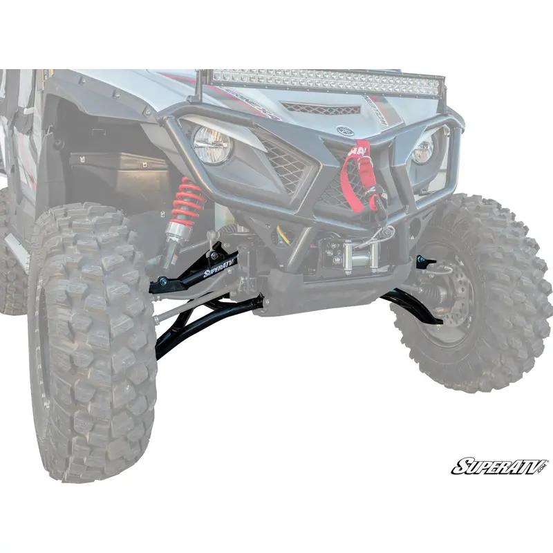 SuperATV Yamaha Wolverine X4 850 High Clearance 1.5" Forward Offset A-Arms