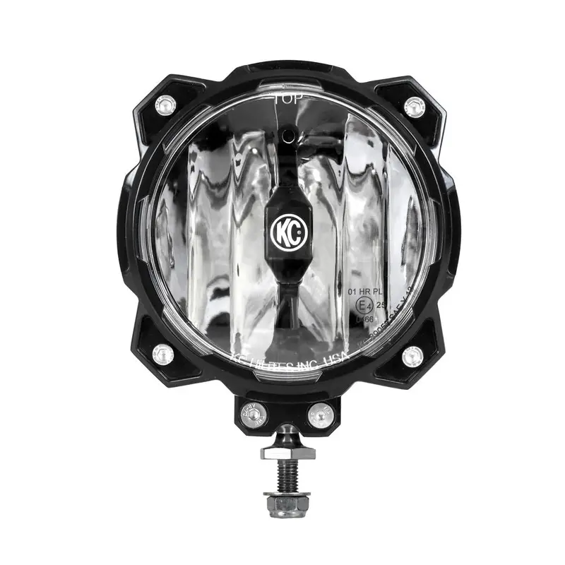 KC HiLiTES 6" Gravity Pro6 LED - Infinity Ring - Single Light - SAE/ECE - 20W Driving Beam