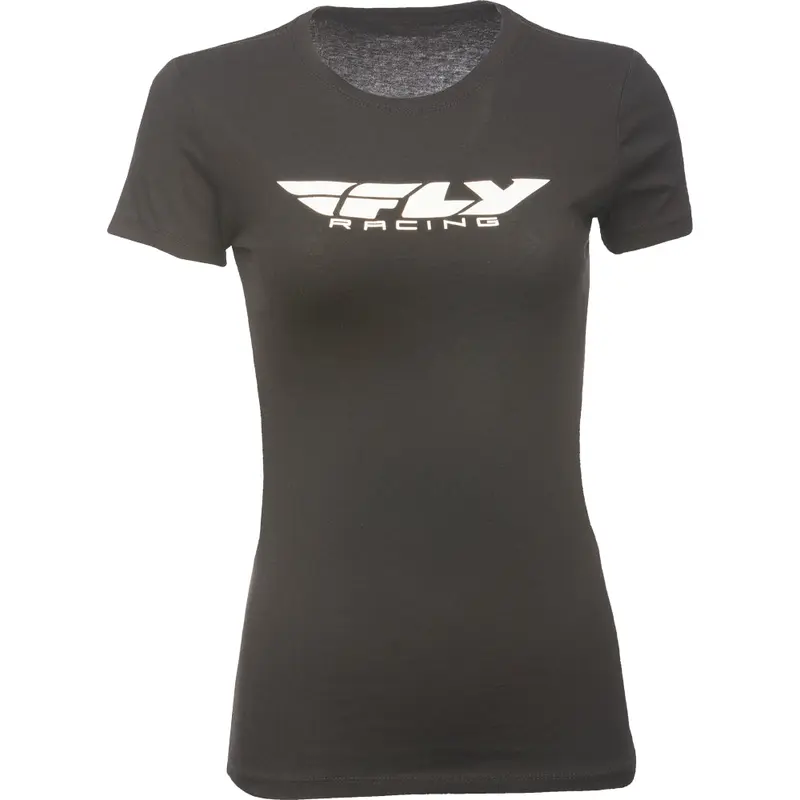Women's Fly Corporate Tee Black Md