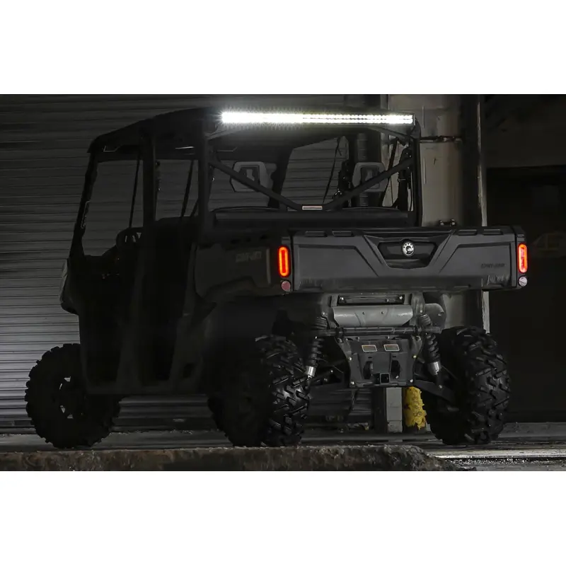 LED Light Kit | Cab Mount | 50" Black Dual Row | Can-Am Defender MAX HD10  | 71019