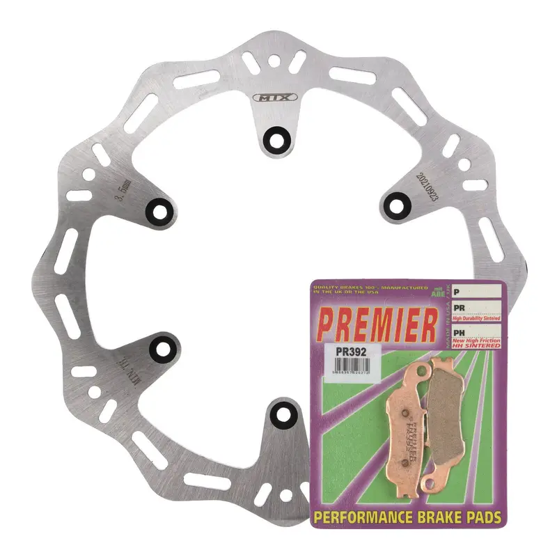MTX HORNET DISC & PREMIER PAD FRONT KIT - YAMAHA #MDHKF07002