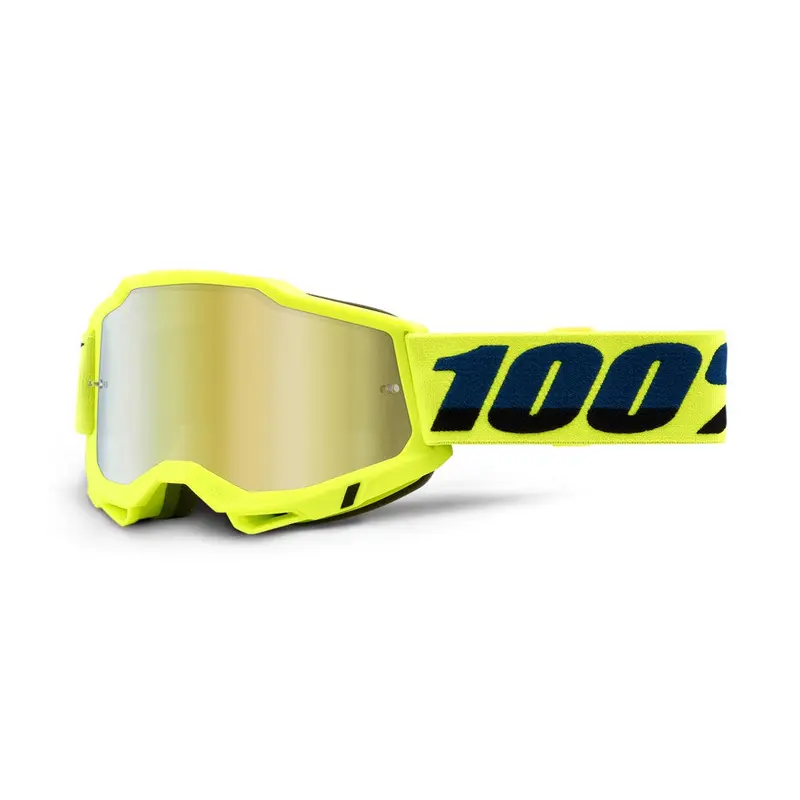 100% ACCURI 2 MOTO GOGGLE YELLOW ADULT