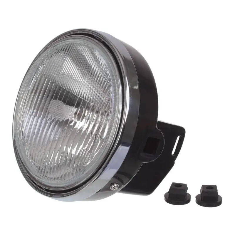 Headlight 7" Round - 4LO Complete