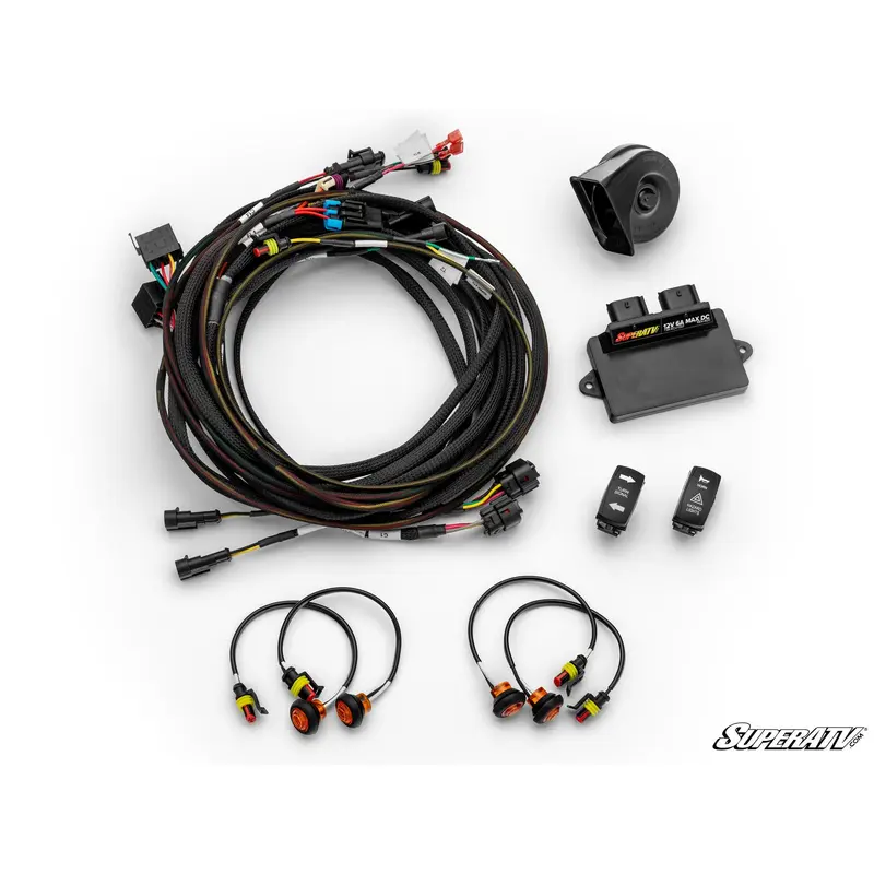 Super ATV POLARIS RZR XP 1000 DELUXE SELF-CANCELING TURN SIGNAL KIT