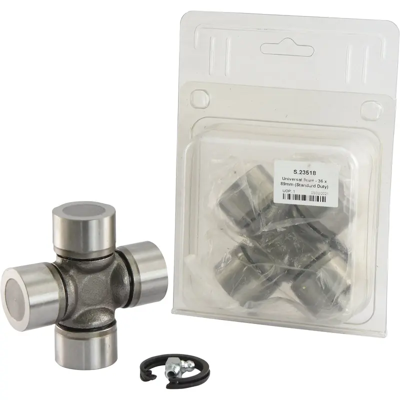 Universal Joint - 36 x 89mm (Standard Duty) (Agripak 1 pc.) | Sparex Part No.S.23518