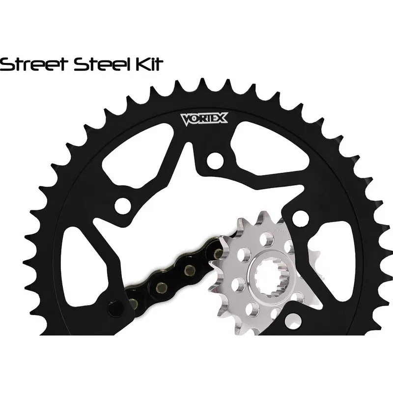 VORTEX SPROCKET/CHAIN KIT BLACK CK6149