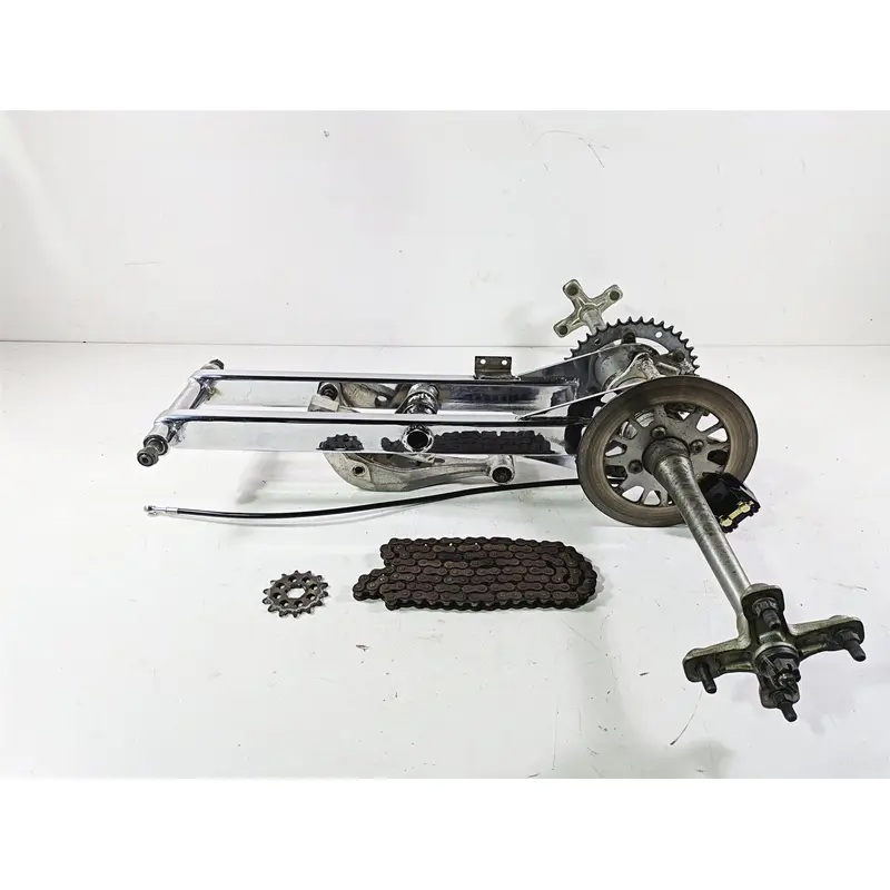 2001 Yamaha Banshee YFZ350 +6" Extended Rear Swingarm Axle Caliper Chain Set