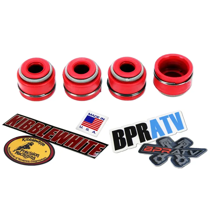 Honda CRF150R Expert Kibblewhite Valve Seals Set of 4 Four Red Viton OEM Upgrade