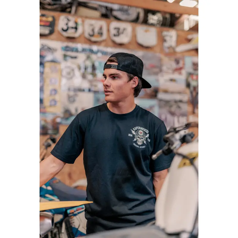 EXPERIMENTAL SS T-SHIRT BLACK