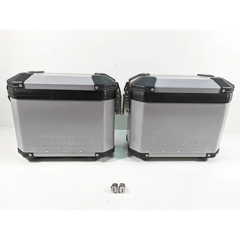 2020 Moto Guzzi V85 TT Adventure Aluminum Saddlebag Saddle Bag Set 2S001301