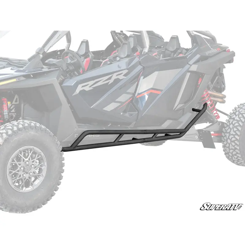 Super ATV POLARIS RZR TURBO R 4 ROCK SLIDER NERF BARS
