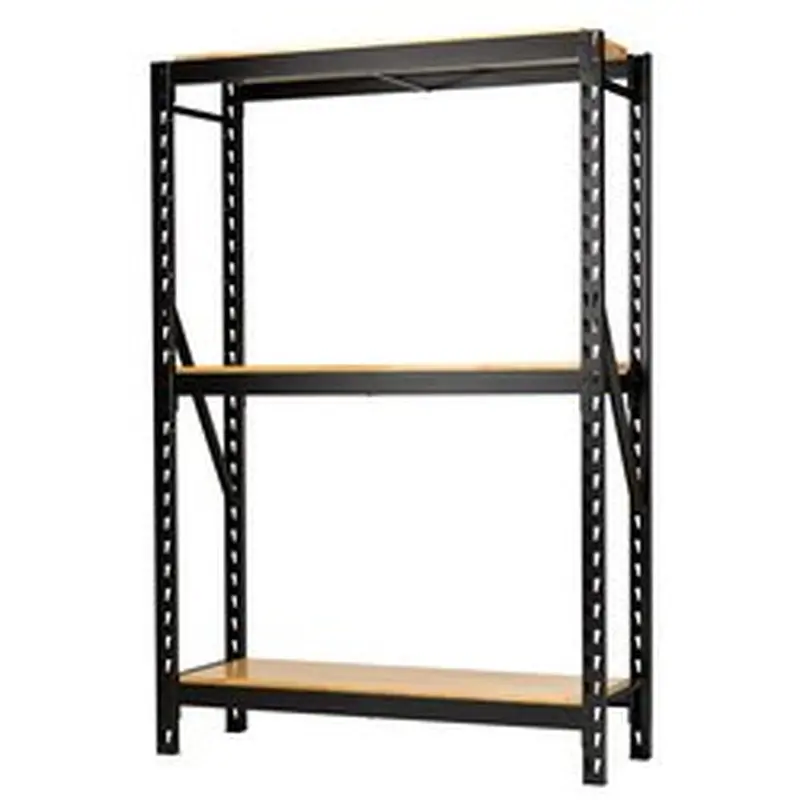 Bunker 14 Piece Modular 3 Tier Racking With Hardwood Shelving, 1500Mm | Ms400-54-14Pc W