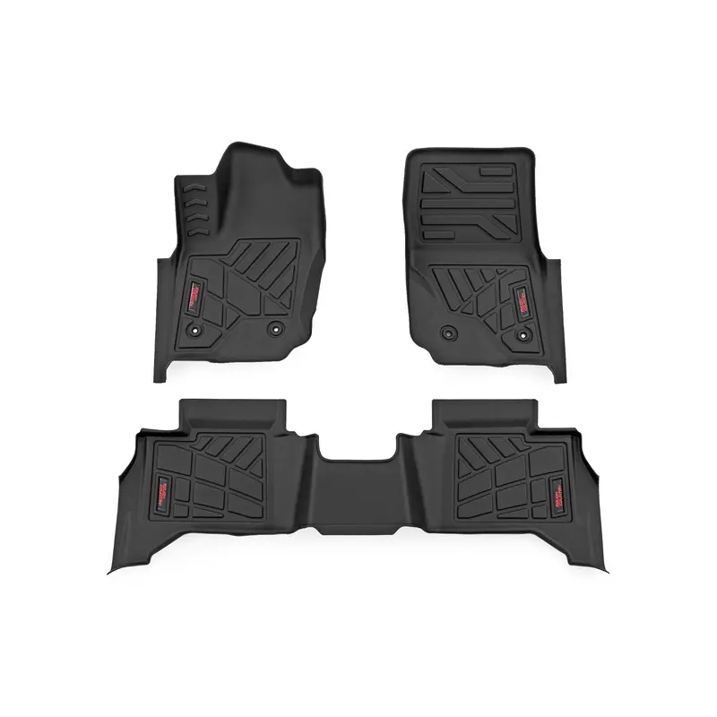 Rough Country | Sure-Fit Floor Mats | Front & Rear | Toyota 4Runner 2WD/4WD (2025) | SM71324