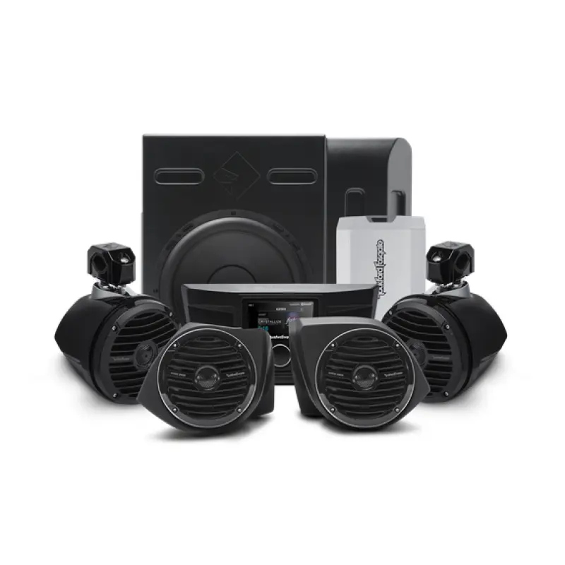 Rockford Fosgate 16-21 Yamaha YXZ1000R / 17-21 1000R SS Stage 4 Stereo Kit