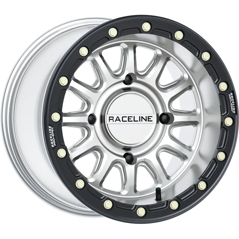 Alpha Hyper Wheel 4/137 Hyper Silver/Blk 15x10 (+10mm)