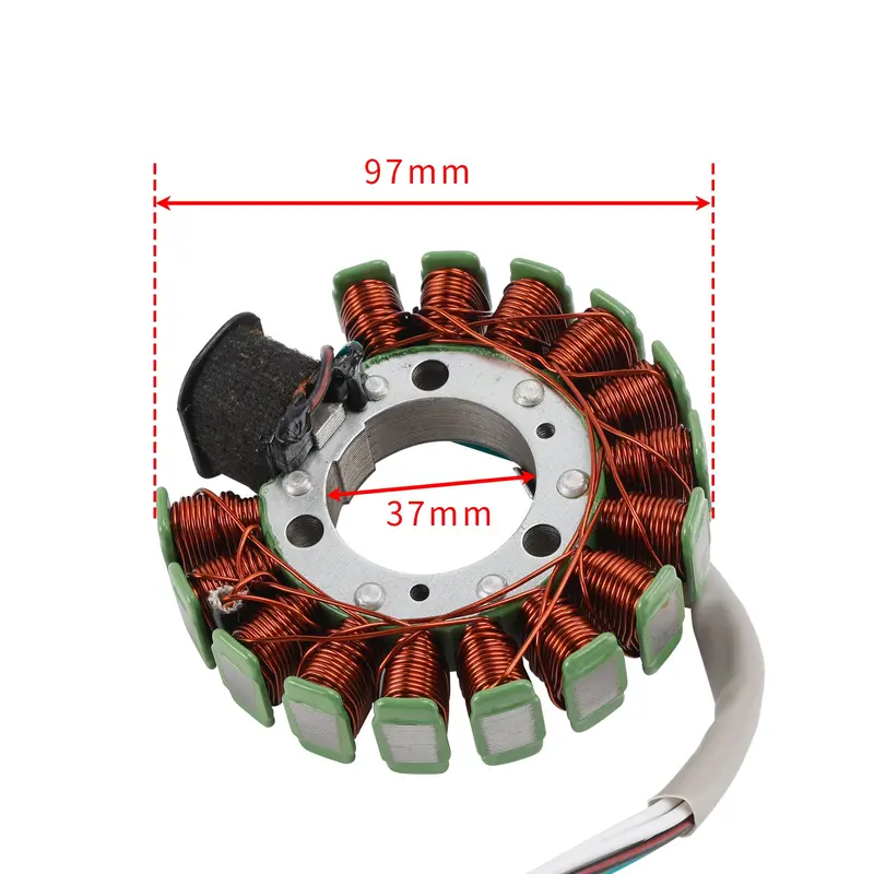1998-2009 Yamaha Majesty 125 YP125R  MBK Skyliner 125 4T LC Alternator Stator