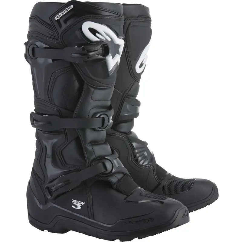 Alpinestars Tech 3 Enduro Boots - Black - Size 10 - Part Number 2013118-10-10
