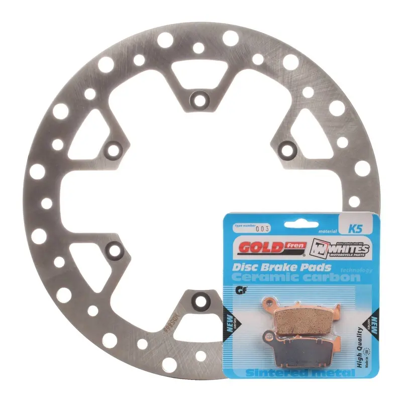 BRAKE ROTOR & PAD REAR KIT - SUZ RM125 06-11 #MDKR05011
