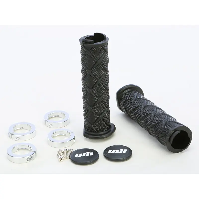 Atv X Treme Lockon Grip Black/Silver