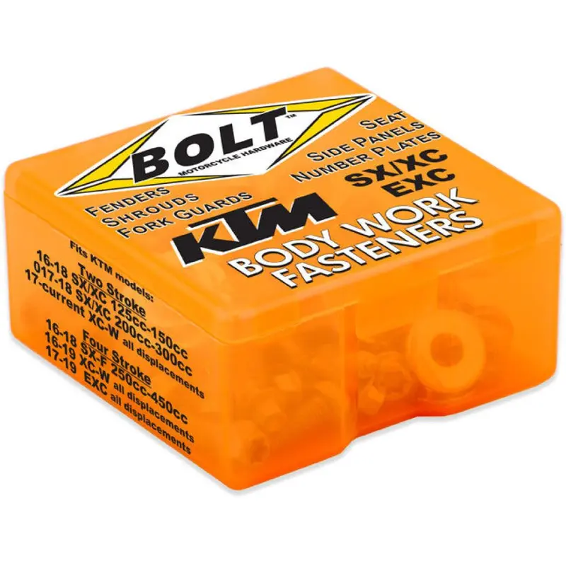 Bolt Full Plastic Fastener Kit Ktm | KTM-16SXC17EXC