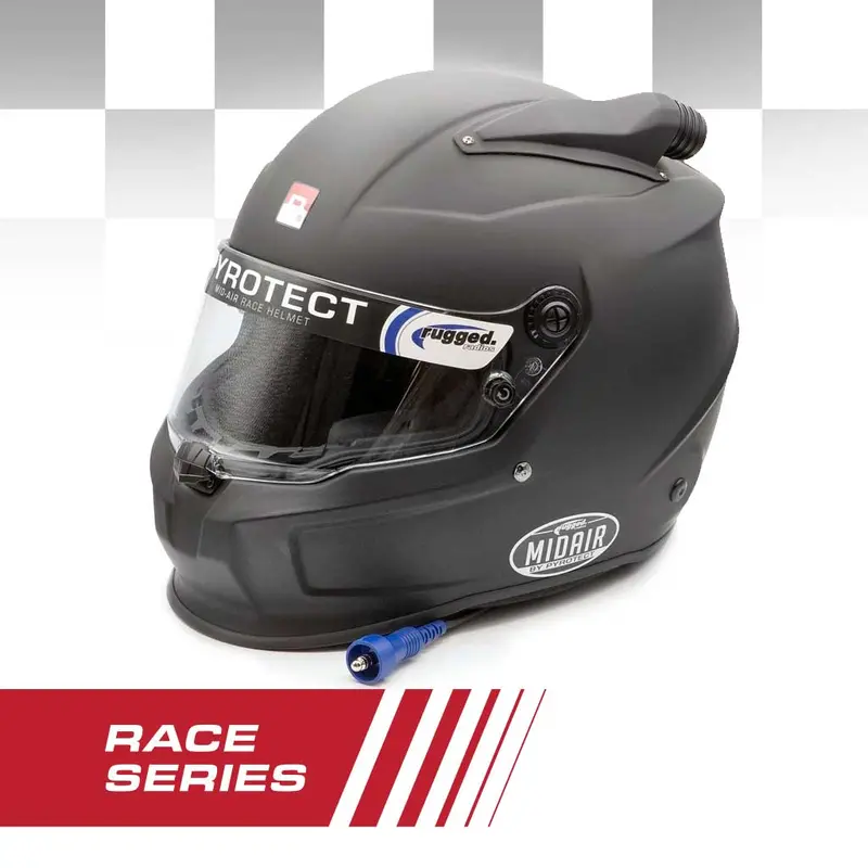 PYROTECT MIDAIR RACE HELMET WIRED OFFROAD (SMALL)