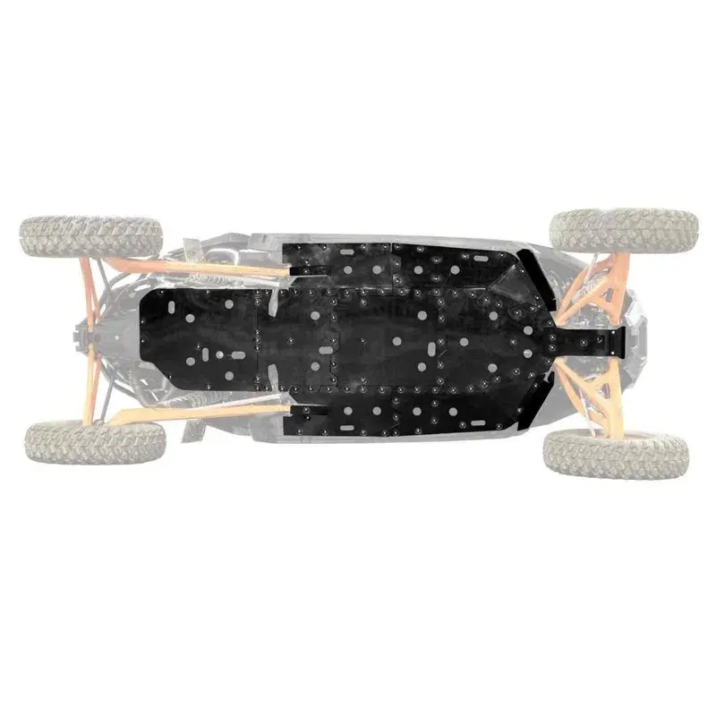 SuperATV Polaris RZR Pro R 4 Full Skid Plate