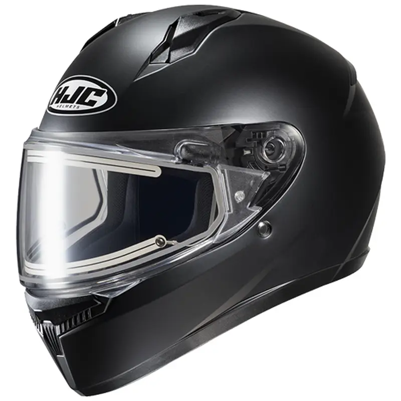 C10 Solid With Dual-Lens Electric Shield Youth Motocross Helmet
