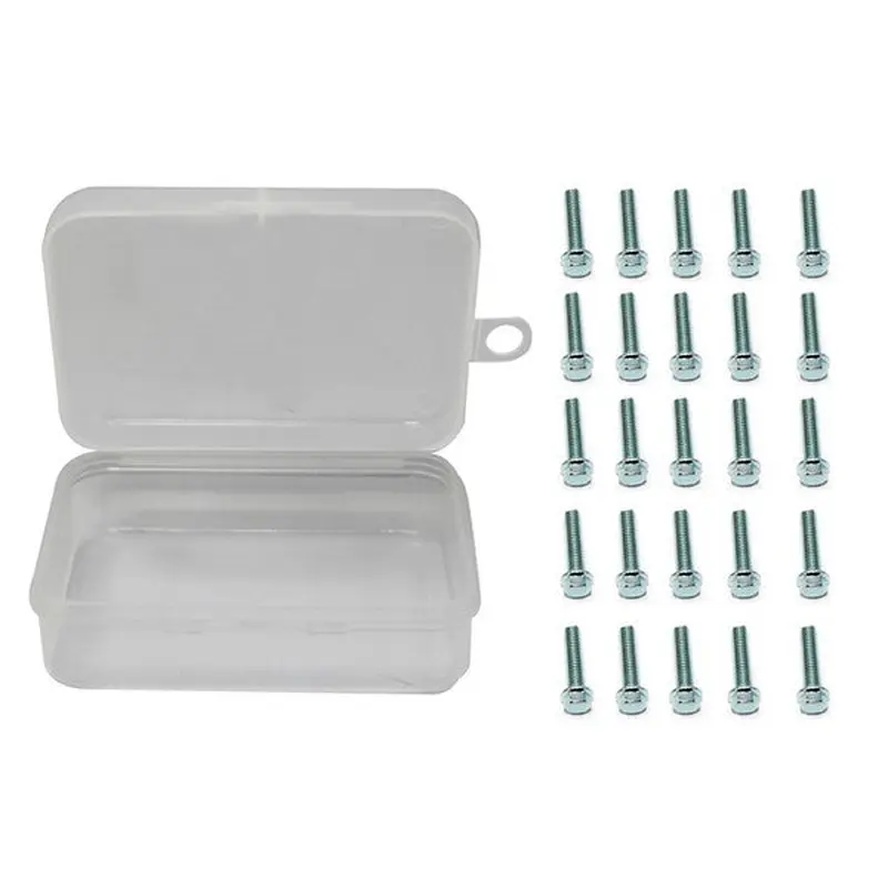 PSYCHIC BOLTS 6 X 20 MM 8 MM HEAD 25 PACK