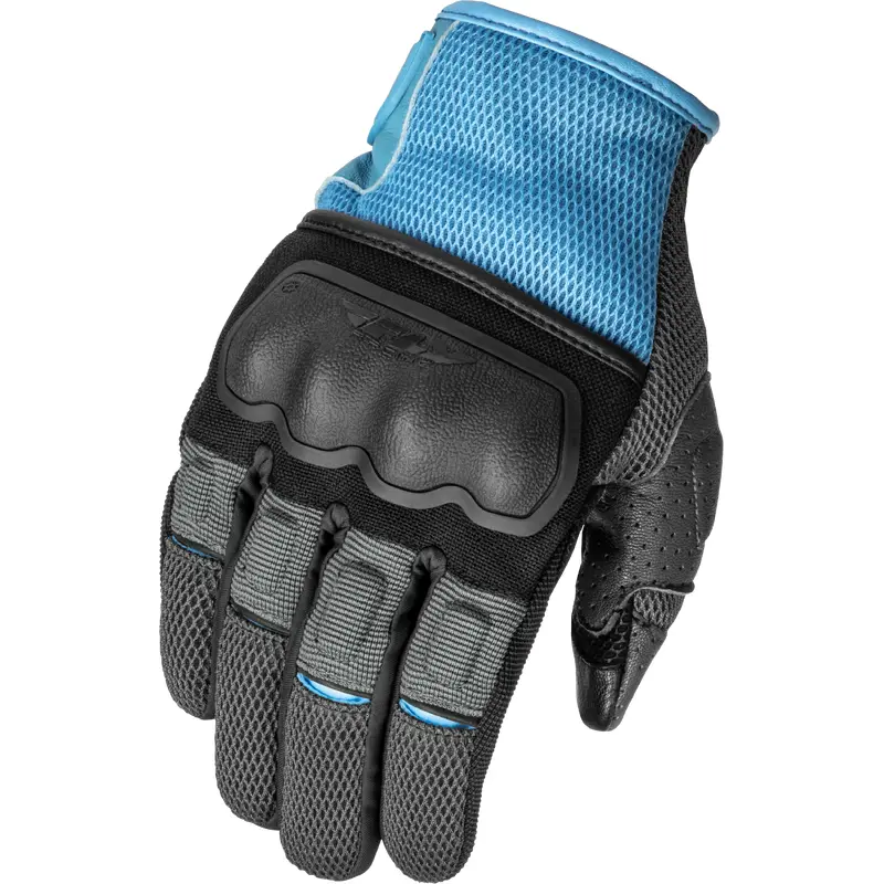 Women's Coolpro Force Gloves Grey/Blue 2x
