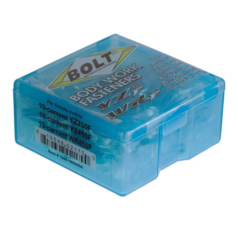 BOLT BODY WORK FASTENER KIT YAM YZ/WR250/450F 18-20 #BLTYAM1800004