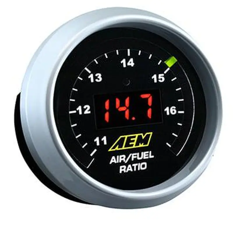 AEM CLASSIC DIGITAL WIDEBAND AFR GAUGE (SENSOR NOT INCLUDED)