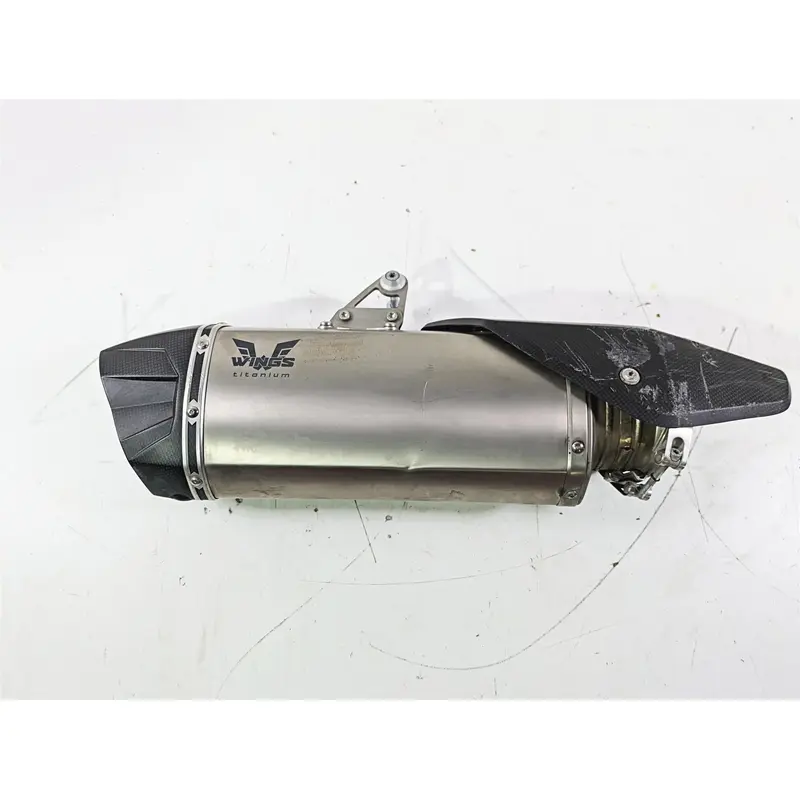 2022 KTM 1290 Super Adventure S Wings Titanium Exhaust Pipe Muffler Slip On 0211