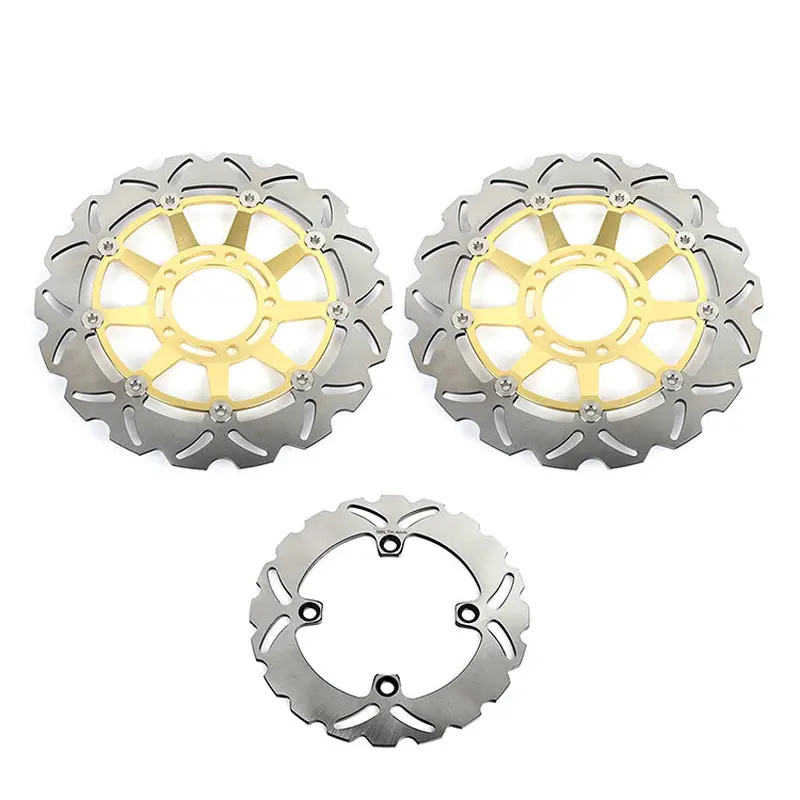 Front Rear Brake Disc Rotors for Triumph Speed Triple 1050 2005-2007