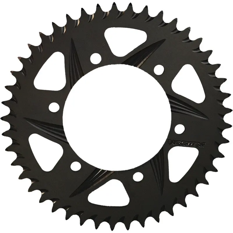 VORTEX F5 REAR ALUMINUM SPROCKET BLACK HARDCOAT 45T 252K-45