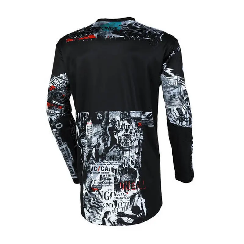 O'Neal ELEMENT Attack Jersey - Black/White