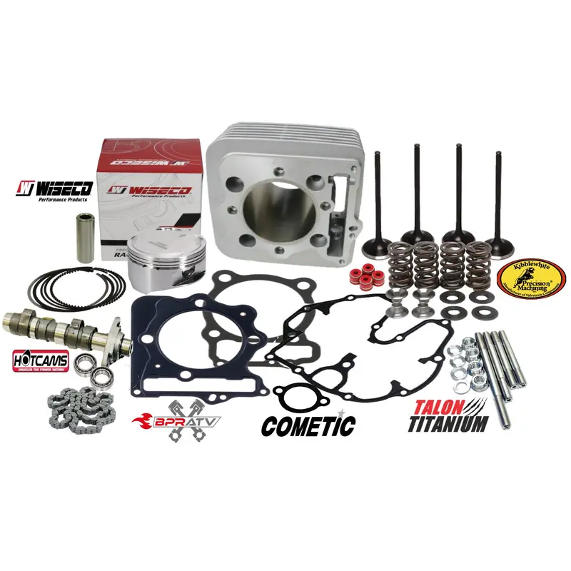 TRX 400EX 400X 88mm Big Bore Kit Stage 3 Cam Kibblewhite Valves Springs Hotcam