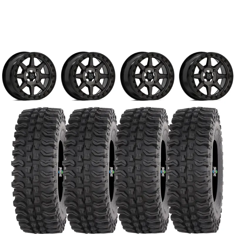 Valor Offroad V13 Dark Tint beadlock on Frontline BDC | 5/4.5