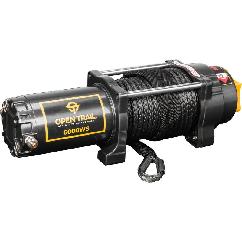 Open Trail - 6000lb Wide Winch Synthetic Rope