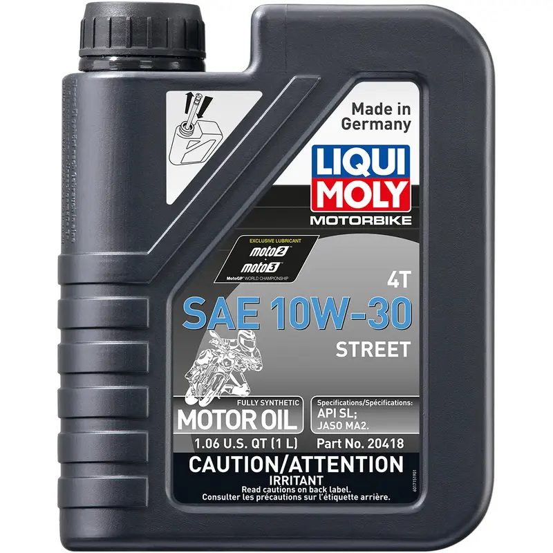 LIQUI MOLY Street 4T Oil - 10W-30 - 1 L 20418