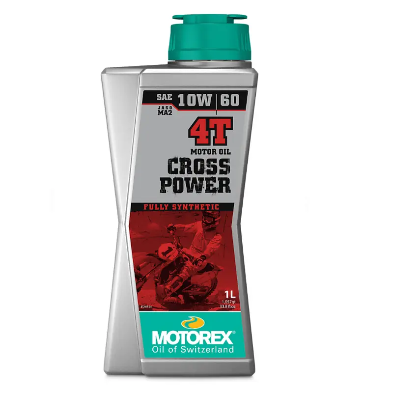 MOTOREX CROSS POWER 4T SAE 10W/60 MA2 1L