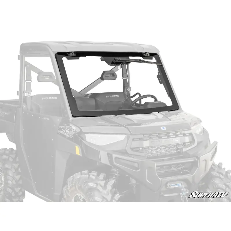 Polaris Ranger XP Kinetic MaxDrive Power Flip Glass Windshield