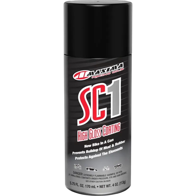 HIGH GLOSS SC1 CLEAR COAT SILICONE SPRAY 4 OZ
