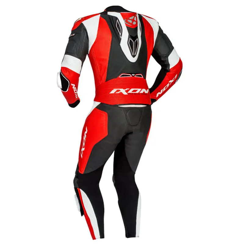Ixon VENDETTA EVO 1pc Suit - Blk/Red/Wht